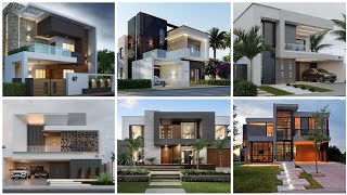 Top 50 House Front Elevation Designs [upl. by Ethbun]