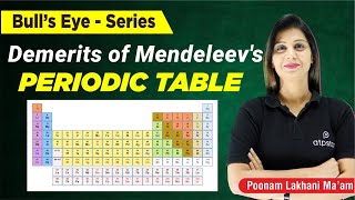 Demerits of Mendeleevs Periodic Table  Periodic Table Class 11  IIT JEENEET  ATP STAR KOTA [upl. by Jc]