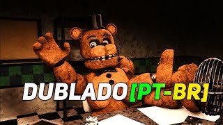 FNAFSFM DubladoPTBR 5 AM at Freddys  The Prequel Versão 3D [upl. by Petulah]