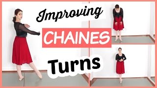 Improving Chaines Turns  Kathryn Morgan [upl. by Ahsilef]