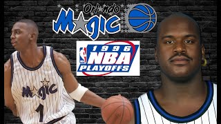 ShaqPenny Hardaway Highlights 1996 NBA Playoffs [upl. by Mell]