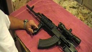 Ak47 wasr 1063 UTG tactical foregrip upgrade [upl. by Veta]