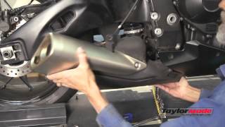 TaylorMade Racing CBR 1000rr GP2 Exhaust Install [upl. by Had]