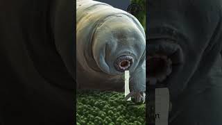 The Incredible Water Bear Earths Toughest Creature 🦠 facts animals didyouknow biology [upl. by Ahsekat]