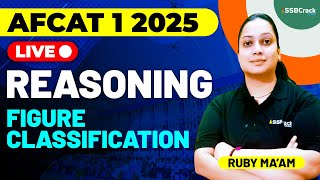 AFCAT 1 2025 Exam Reasoning Live  Figure Classification [upl. by Aundrea99]