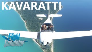 Kavaratti India Island Loop  Lakshadweep Virtual Aerial Tour  VL3 MSFS [upl. by Innavoeg139]