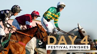 ALL FINISHES FROM DAY FOUR OF THE 2022 CHELTENHAM FESTIVAL [upl. by Encrata]