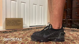 Nike Air VaporMax 2020 Flyknit Black [upl. by Sirovaj317]