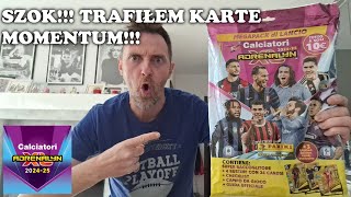 NIE WIERZĘ TRAFIŁEM KARTĘ MOMENTUM W ZESTAWIE STARTOWYM PANINI CALCIATORI 2425  UNBOXING [upl. by Shedd604]