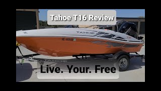 Tahoe T16 Boat Review and Tips  LYF [upl. by Haze]