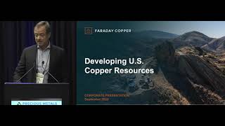 Faraday Copper Presents at the Precious Metals Summit September 2023 [upl. by Ttirrem625]