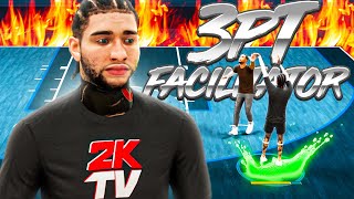 NEW 3PT FACILITATOR is the BEST RARE BUILD on NBA 2K22 [upl. by Jael]