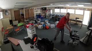 20240805 Setting up Classroom Time Lapse [upl. by Hcab188]