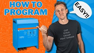 How to Program a Victron MultiplusQuattro Inverter Charger easycheatsheets [upl. by Alverta96]