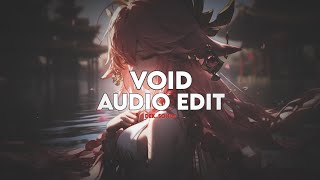 VOID   TIKTOK REMIX   ISQ  AUDIO EDIT [upl. by Jehoash]