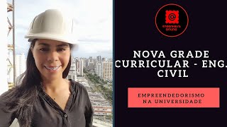 NOVA GRADE CURRICULAR  ENGENHARIA CIVIL [upl. by Benkley]