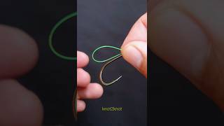 Snell fishing knot with a slight variation worth a try fishingknot fishingtutorial [upl. by Hodgkinson]