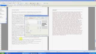 Hausarbeiten formatieren mit OpenOffice Teil 7  Titelblatt und Literaturverzeichnis [upl. by Nonnelg]