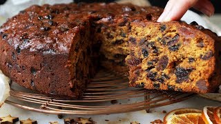 Christmas Cake Recipe  Easy Fruit Cake thats beautifully moist [upl. by Sheilah]