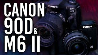 Canon 90D amp M6 Mark II  First Look [upl. by Kryska]