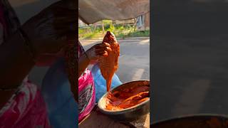 Fish fry at sangama Kaveri River fishfry streetfood fish foodblogger shorts [upl. by Cowen33]