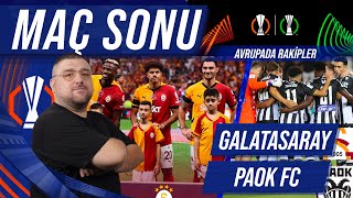 Galatasaray  Paok  Maç Sonu Değerlendirmesi  Perşembe Maçları [upl. by Aioj]