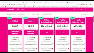 Magenta Telekom Handytarife im vergleich Österreich und Deutschland [upl. by Sedberry903]