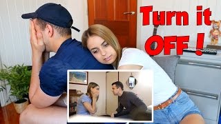 REACTING TO GIRLFRIENDS OLD PRANKS  SHE MADE ME DO IT [upl. by Lemrac791]