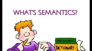 Introduction to Semantics [upl. by Ennayllek]