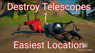 Next Objective at Sanctuary or Any Seven Outpost Destroy Telescopes Collect Parts [upl. by Annauqaj]