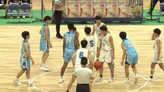 【世代トッププレーヤーの競演！超中学級の全中決勝！】布水 vs 四日市メリノール学院（20220823  男子決勝│第52回全国中学校バスケットボール大会） [upl. by Rame]