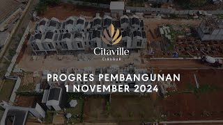 Progress Pembangunan Citaville Cibubur  November 2024 [upl. by Euginomod]