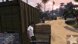 GTA ONLINE THE CAYO PERICO HEIST TAKING PICTURE OF BOLT CUTTERS HEIST PREP [upl. by Sevy]