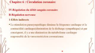 6  Circulation Coronaire 3 [upl. by Llig]