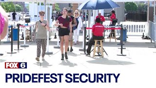 PrideFest Milwaukee safety security top of mind  FOX6 News Milwaukee [upl. by Nomed]