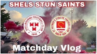 Shelbourne 21 St Patricks Athletic  Tolka Park  Matchday Vlog [upl. by Gerdeen]