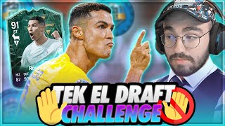 BÜTÜN DRAFTI TEK ELLE OYNADIM  EA FC 24 DRAFT CHALLENGE [upl. by Malti791]