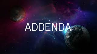 Addenda  Pronunciation amp Meaning pronounce pronunciation [upl. by Zinah]