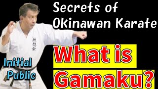 KArakakiWhat is Gamaku Traditional Body Mechanism of Okinawan Karate新垣清Musokai沖縄空手無想会 [upl. by Aiclid787]