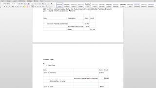 Problem Solution Accounting Written Assignment Exercise 68 amp 610 [upl. by Thetis357]