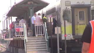 LIRR Train 6904 And 180th Anniversary Of First Train To Greenport [upl. by Anadal]