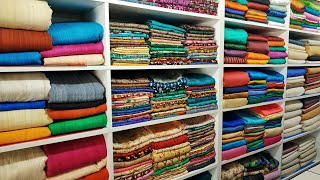 ঐতিহ্যবাহী রাজশাহী সিল্কের থান কাপড়  Rajshahi Silk Fashion Ltd Showroom in Rajshahi Town [upl. by Aytak]