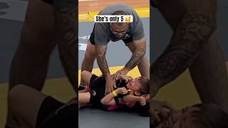 She’s only 5 jiujitsu wrestling mma ufc bjj fatherdaughter athlete [upl. by Landes]