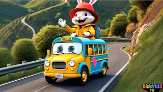 Amazing New Wheels On The Bus Go Round and Round  Kids Vids TV Nursery Rhymes amp Kids Song  Part36 [upl. by Loseff]