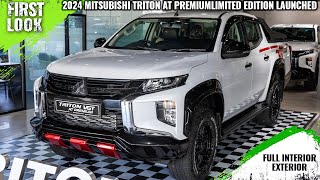 2024 Mitsubishi Triton AT Premium Limited Edition Launched  First Look  Full Interior Exterior [upl. by Gnak]