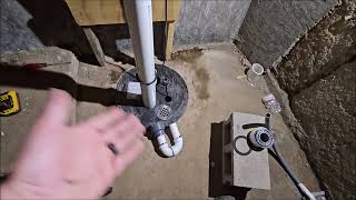 How to Seal Your Sump Pit for Radon and Still Allow for Flood Water to Drain Into It [upl. by Gilemette785]