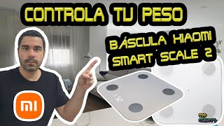 PIERDE controla o gana PESO con la bascula XIAOMI MI SMART SCALE 2 CONFIGURACION paso a paso ✅ [upl. by Wyly]