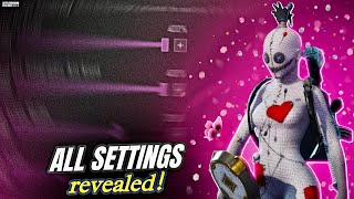 Concept Gaming Sensitivity amp Controls Video  BEST 34 All Settings  5 Finger Claw   BGMI 🔱 [upl. by Aisatal203]