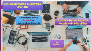 Inclusiveness Chapter3 PartIII Identification and differentiated services Tutorial [upl. by Islek]