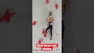 World Record wall climbing [upl. by Karoly]